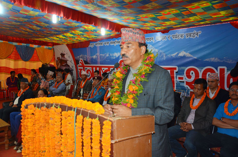 DPM Thapa stresses on culture conservation